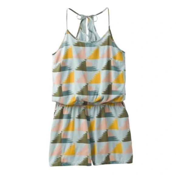 PRANA Franny Halter Neck Tie Romper - Picture 14 of 14
